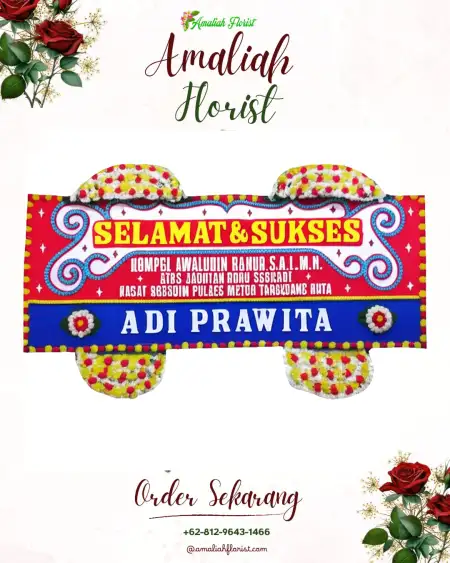 Papan Bunga Ucapan Selamat Sumberduren